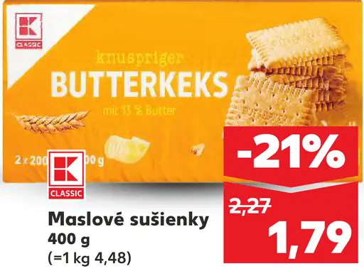 K-Classic Maslové sušienky
