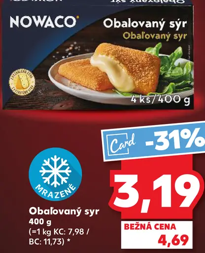 Nowaco Obalovaný syr