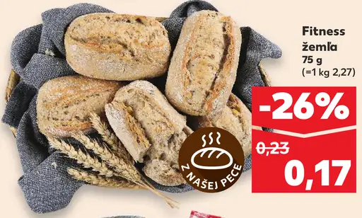 Fitness žemľa