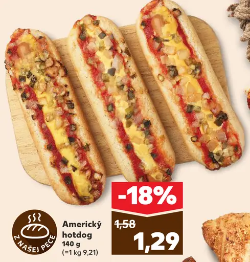 Americký hotdog