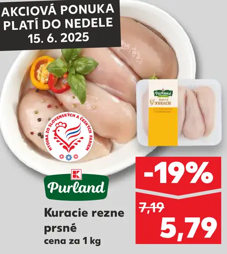 PurLand Kuracie rezne prsnaté