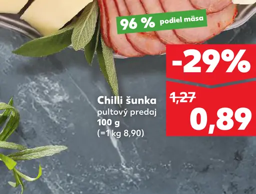 Chilli šunka