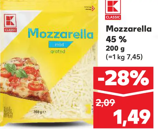 K-Classic Mozzarella