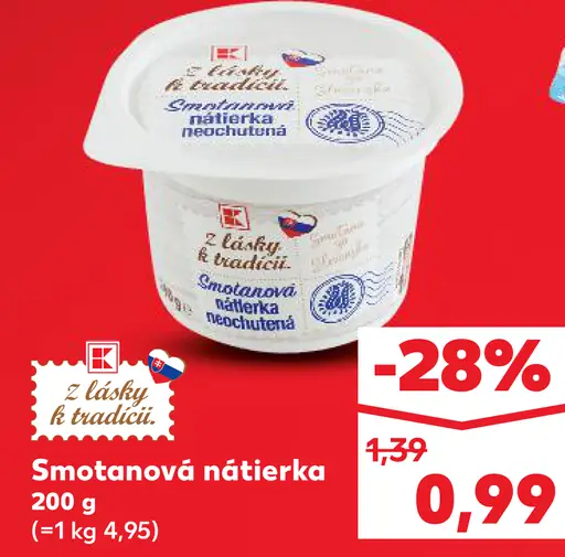 K-Classic Smotanová nátierka
