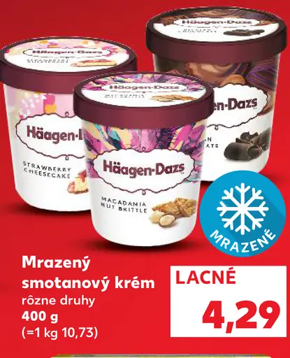 Häagen-Dazs Mrazený smotanový krém
