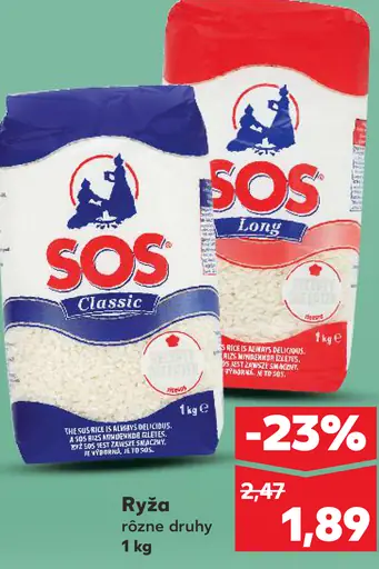 SOS ryža