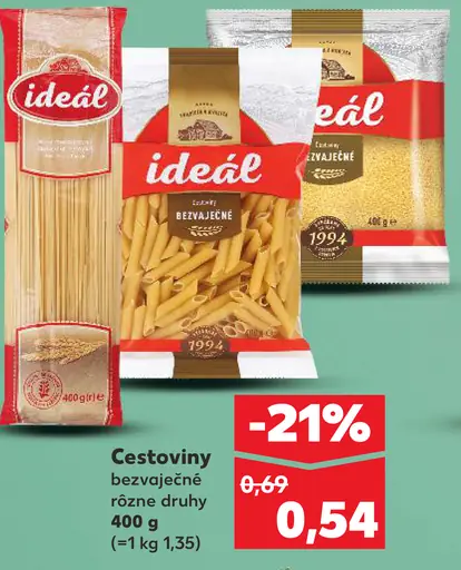 Ideál Cestoviny