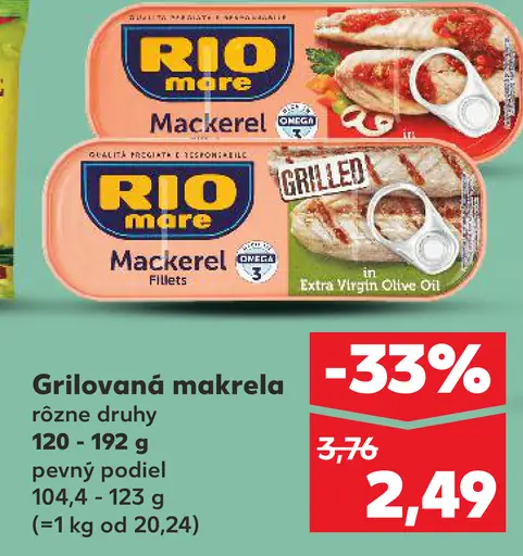 Rio Mare Grilovaná makrela