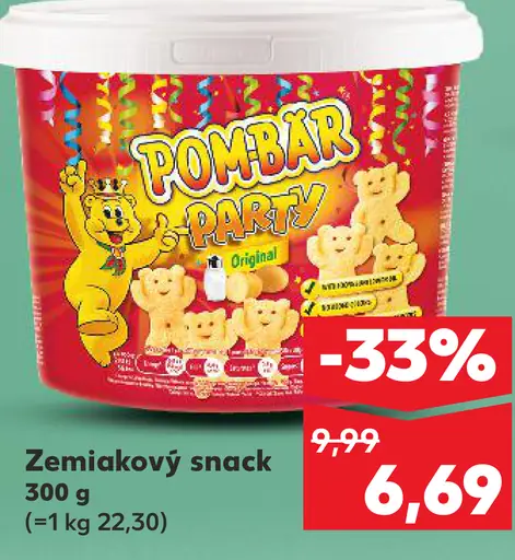 Pom-Bär zemiakový snack