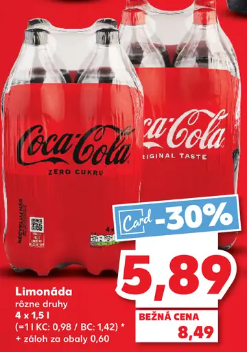 Coca-Cola limonáda