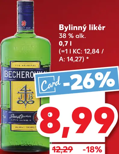 Becherovka Bylinný likér