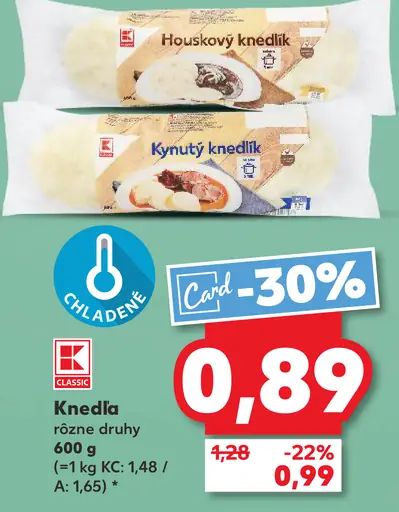 Klasik Knedľa
