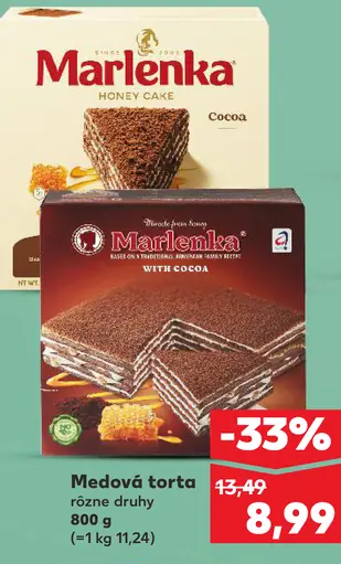 Marlenka Medová torta