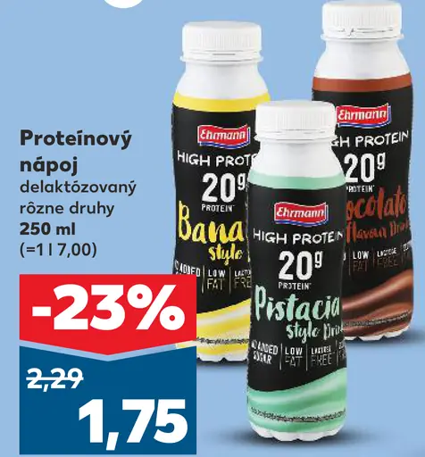 Ehrmann High Protein nápoj delaktózovaný