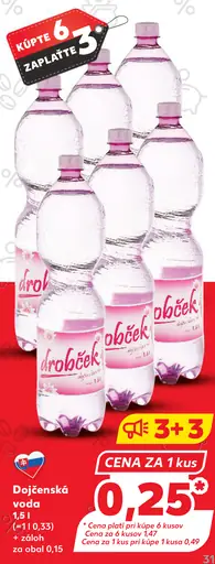 Drobček Dojčenská voda