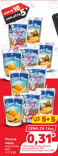 Capri-Sun nápoje