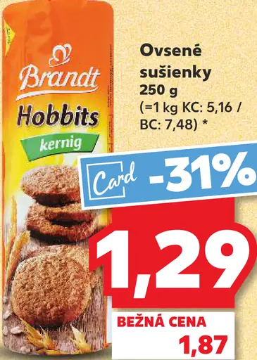 Hobbits Ovsene sušienky