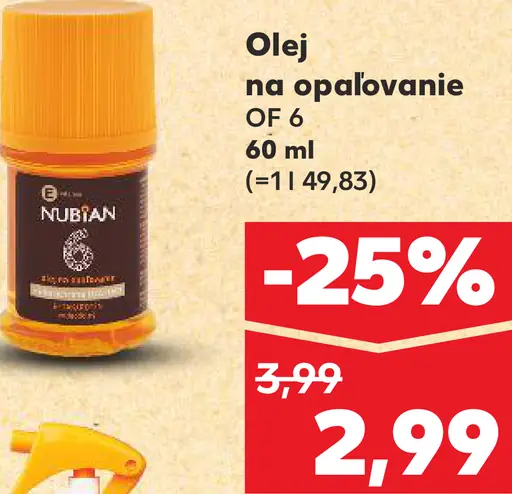Astrid Sun Olej na opaľovanie OF 6