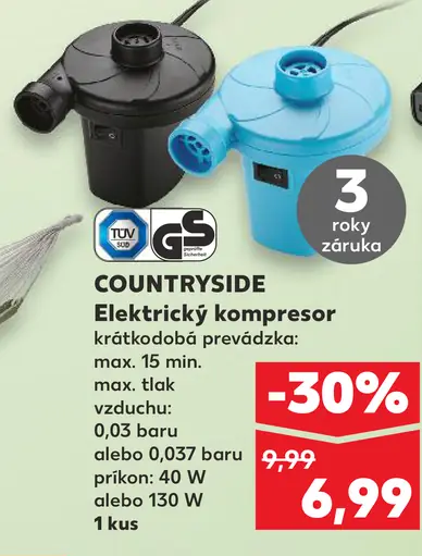 COUNTRYSIDE Elektrický kompresor