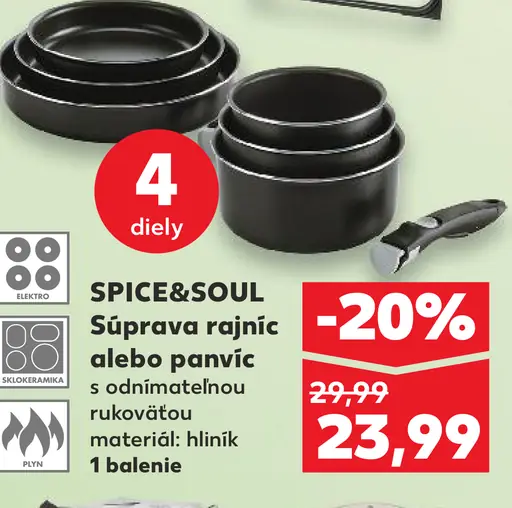 Spice&Soul Súprava rajníc alebo panvíc