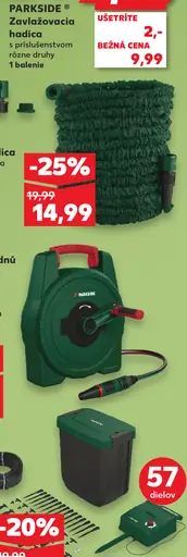 Parkside Box na záhradnú hadicu