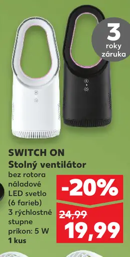 Switch On Stolný ventilátor