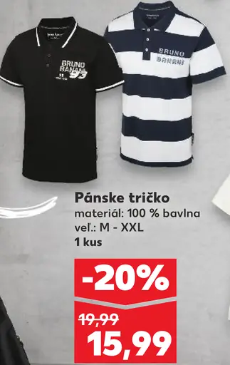 Pánske tričko bruno banani