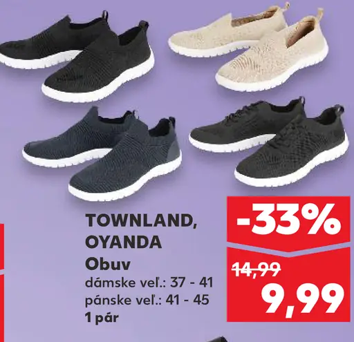 Townland, OYANDA Obuv dámske, pánske