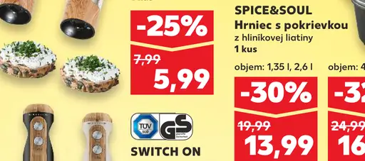 SPICE&SOUL Hrnce s pokrievkou