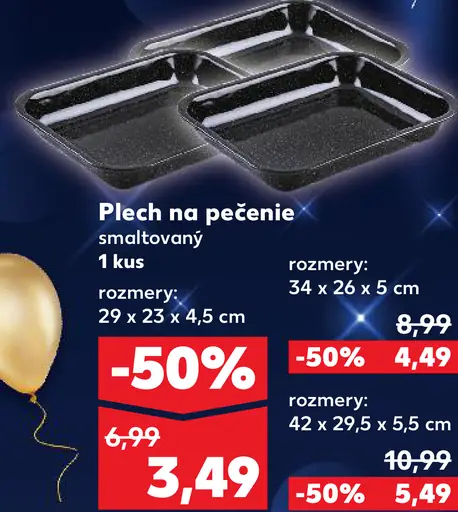 Plech na pečenie