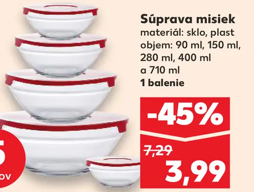 Spice&Soul Súprava misiek s vekami