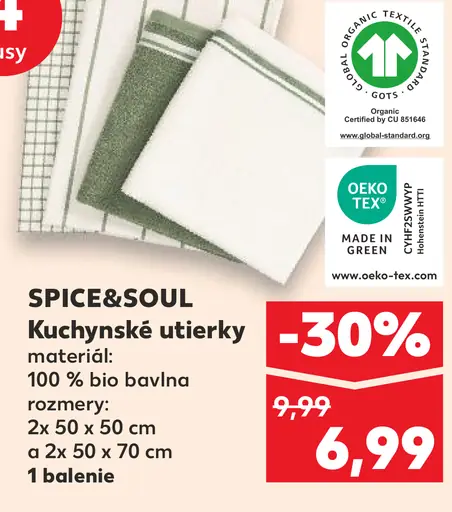 SPICE&SOUL Kuchynské utierky
