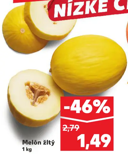 Melón žltý