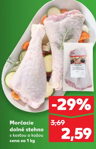 Morčacie dolné stehno