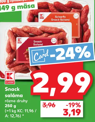 K-Classic Snack saláma