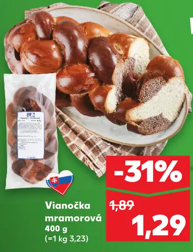 Vianočka mramorová