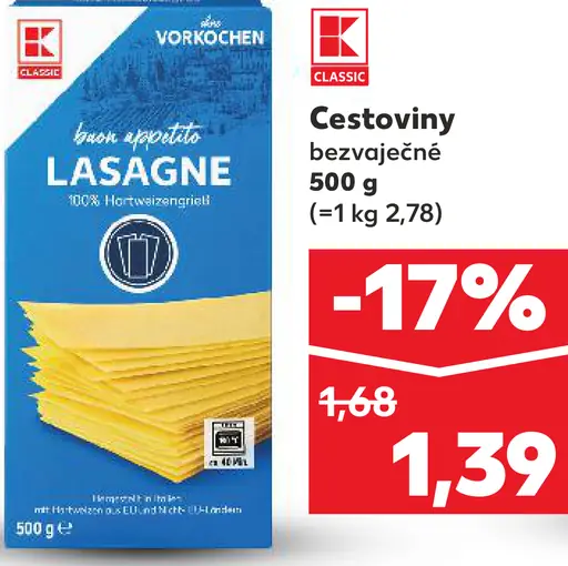Cestoviny bezvaječné