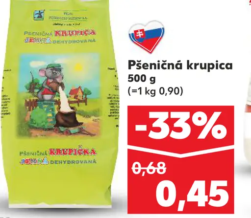 Pšeničná krupica