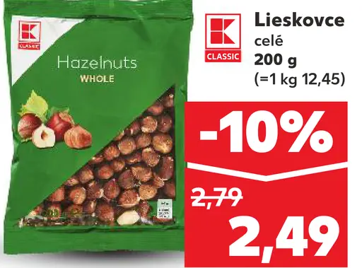 Lieskovce celé