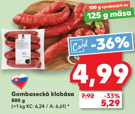 Gombasecká klobása