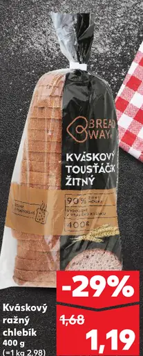 Kváskový chlebík