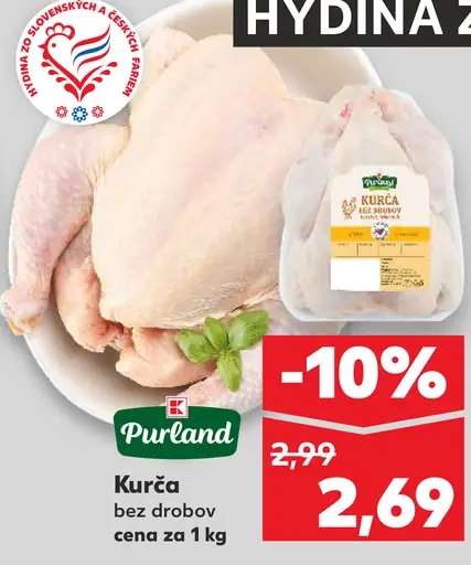 Purland Kurča bez drobov
