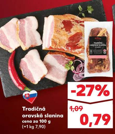Tradičná oravská slanina