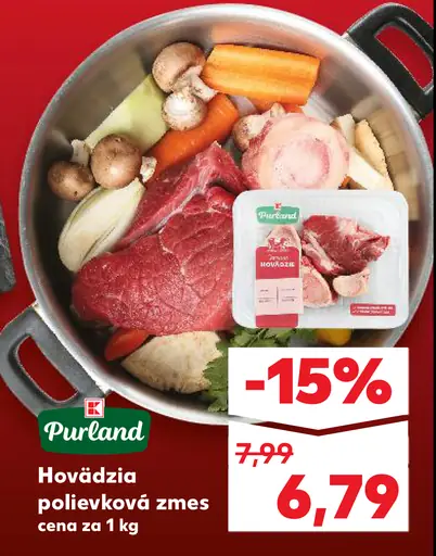Purland Hovädzia polievková zmes
