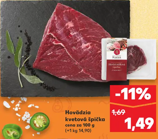 Hovädzia kvetová špička
