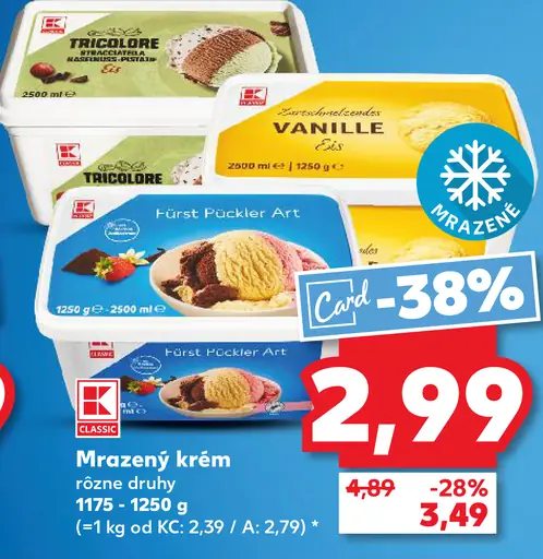 Mrazený krém