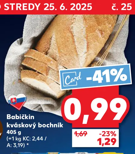Babičkin kváskový bochník