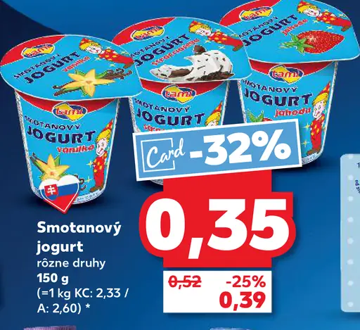Smetanový jogurt