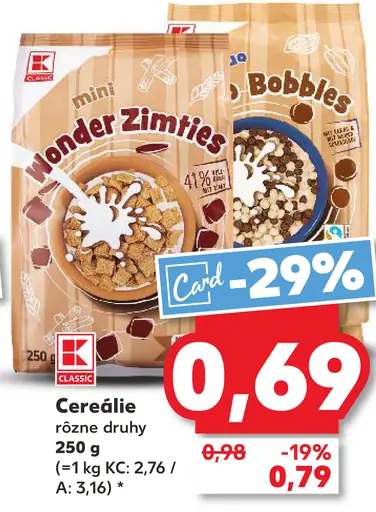 K-Classic Cereálie