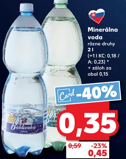 Budiš minerálna voda